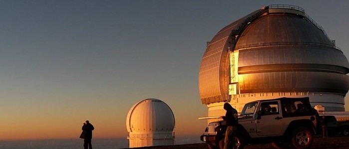 Mauna Kea Summit Gemini Telescope Keck Observatory