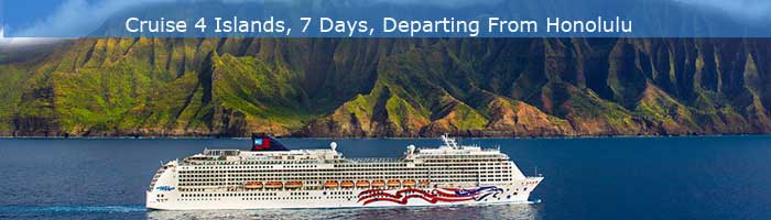 Hawaiian Islands Cruise Vacation itinerary