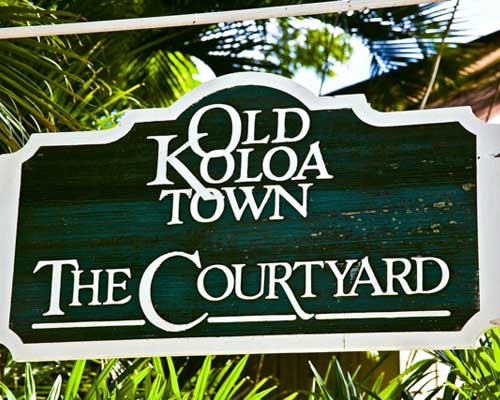 Koloa Town Kauai Hawaii