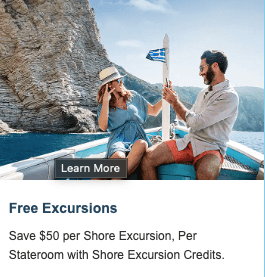 free-shore-excursions 7-day Hawaii cruise