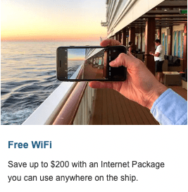 Person taking a photo of a cruise ship deck at sunset during their 7 Day Cruise Around the Hawaiian Islands using a smartphone.